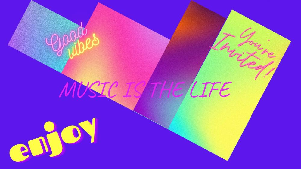 Music is the life wallpaper