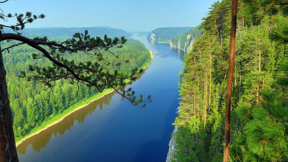 Chusovaya River (Russia) wallpaper