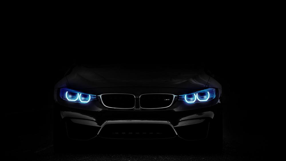 Midnight Gleam BMW Headlights wallpaper
