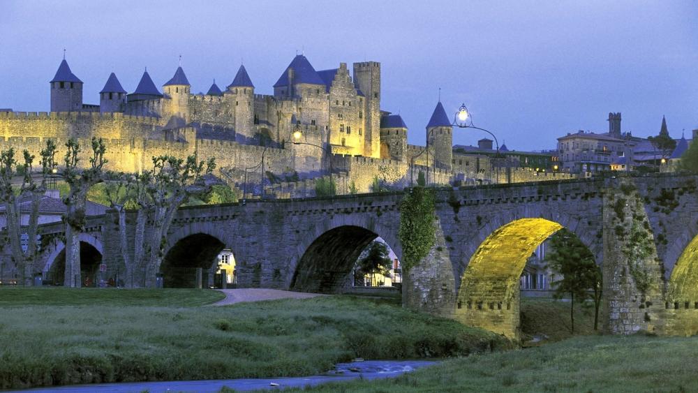 Cité de Carcassonne wallpaper