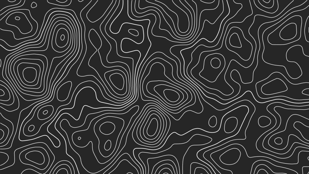 Monochrome Terrain Illusions wallpaper