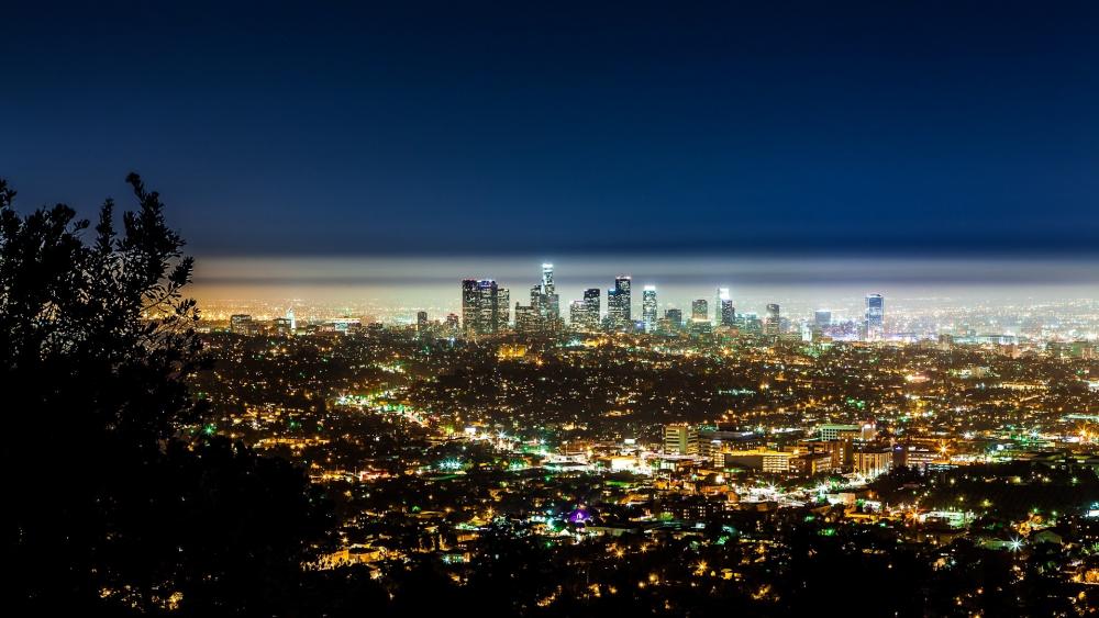 Downtown of Los Angeles wallpaper
