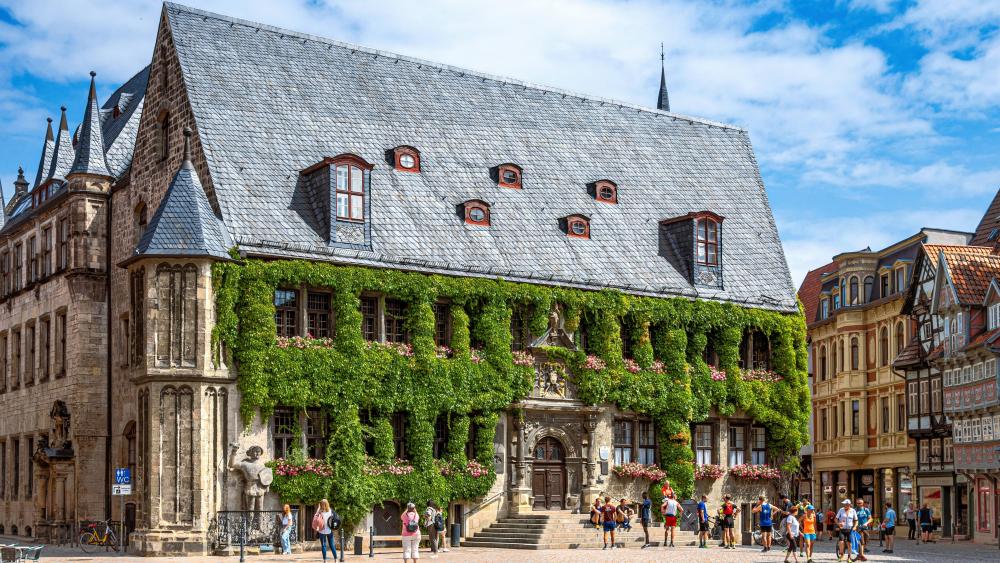 City Hall in Quedlinburg wallpaper