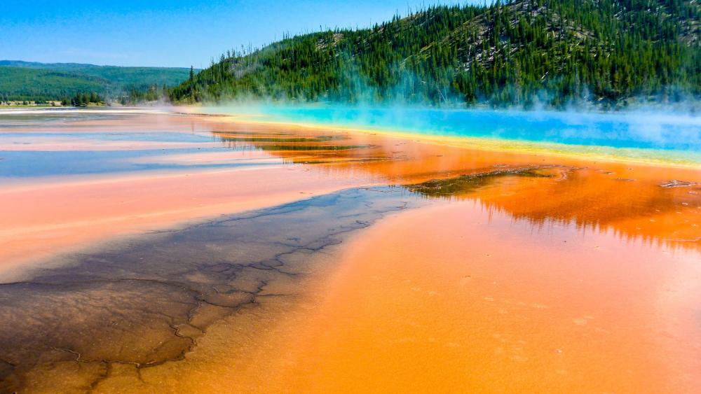Grand Prismatic Spring (Yellowstone National Park) wallpaper