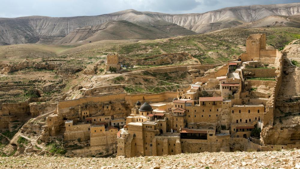 Mar Saba Monastery wallpaper