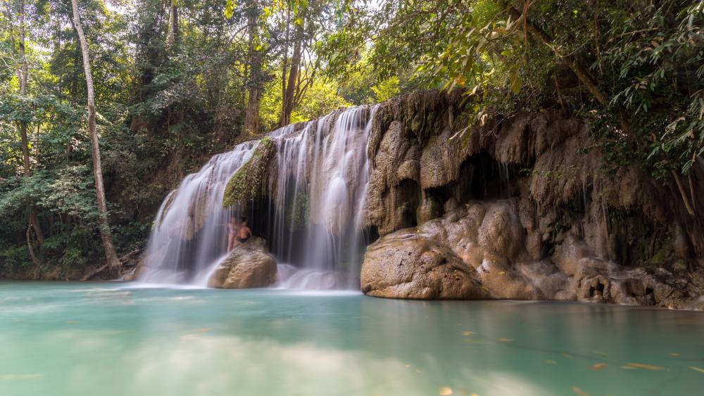 Erawan Falls wallpaper