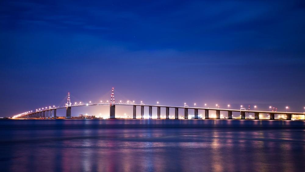 Saint-Nazaire Bridge wallpaper