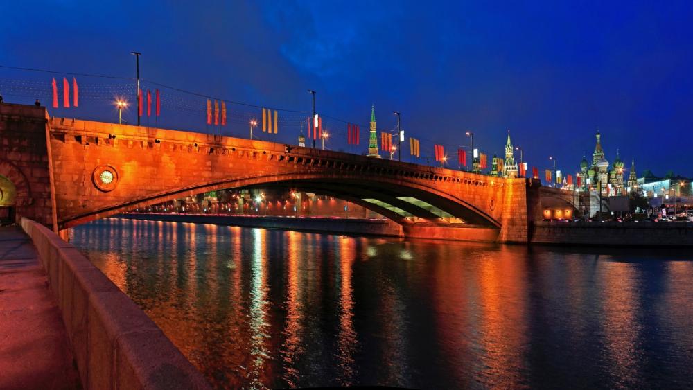 Bolshoy Moskvoretsky Bridge wallpaper
