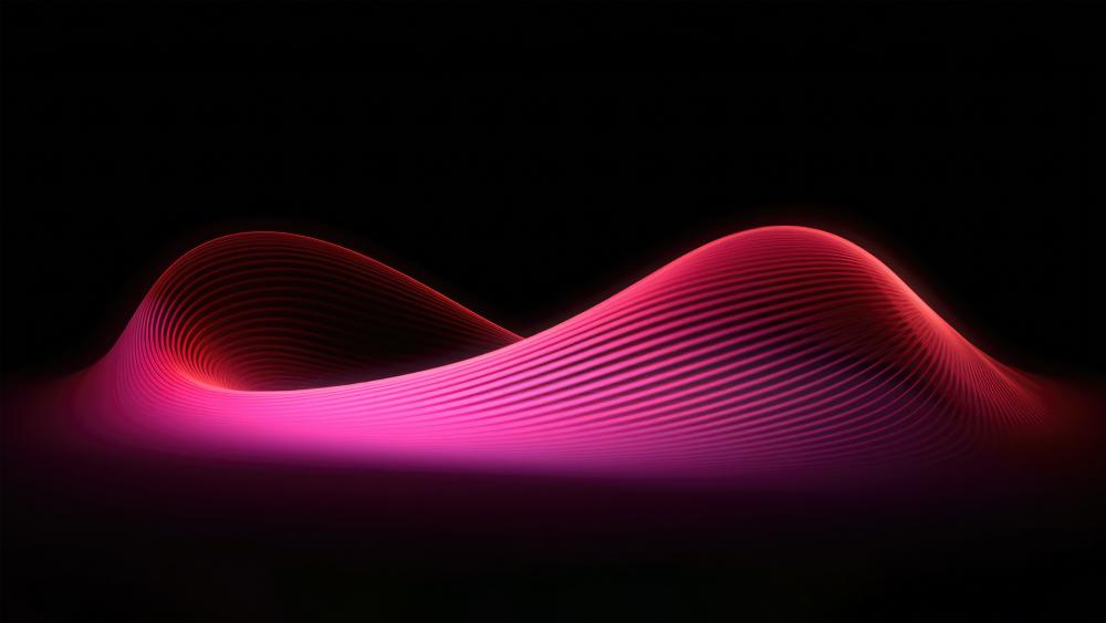 Pink abstraction wallpaper