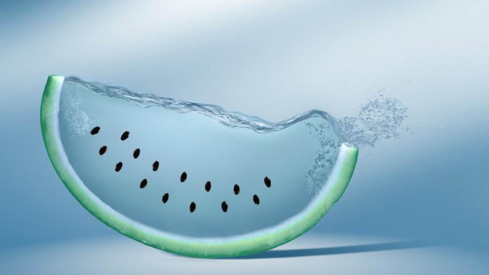 3D Watermelon wallpaper