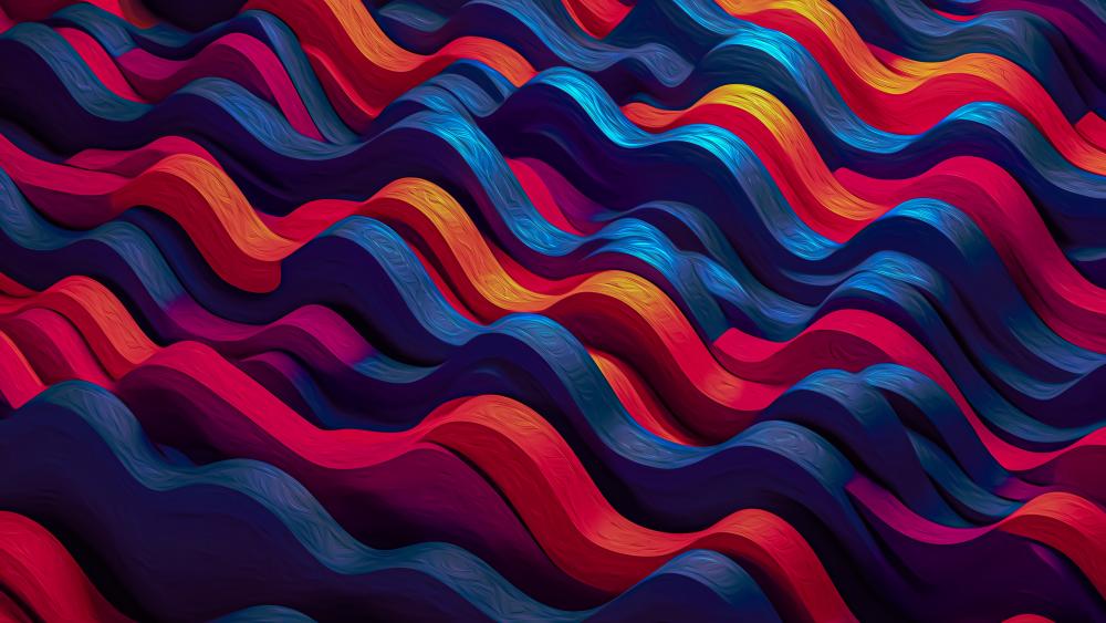Colorful Wave wallpaper