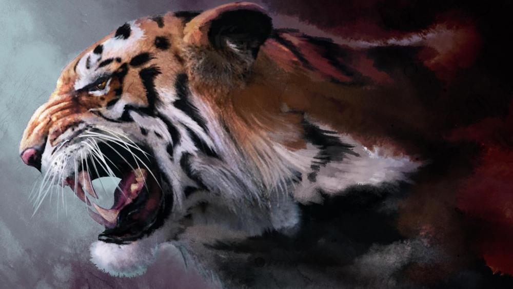 Tiger Face wallpaper