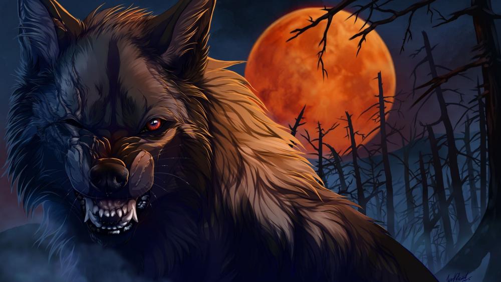Werewolf wallpaper