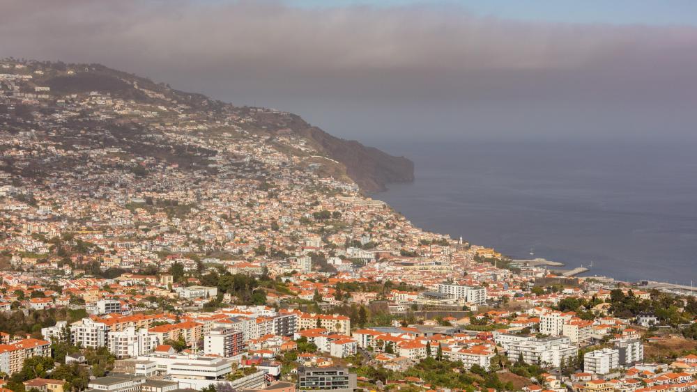 View of Funchal, Portugal wallpaper