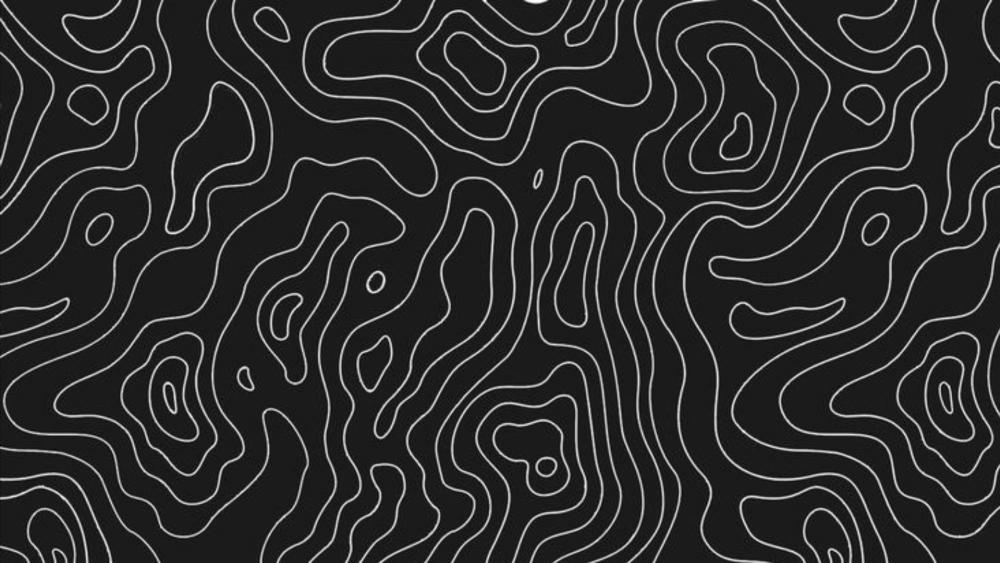 Mysterious Labyrinth of Lines wallpaper