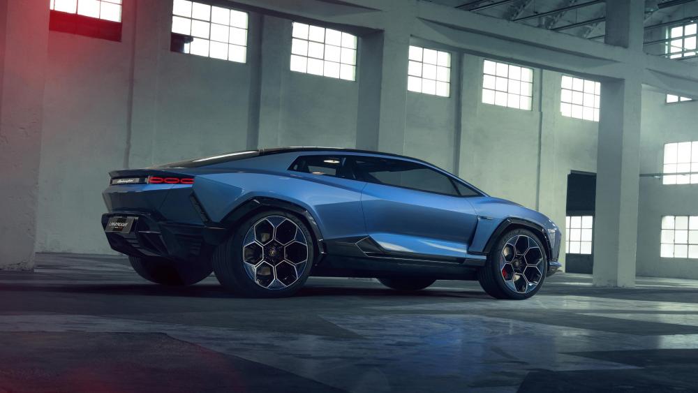 Lamborghini Lanzador- Futuristic Electric SUV wallpaper