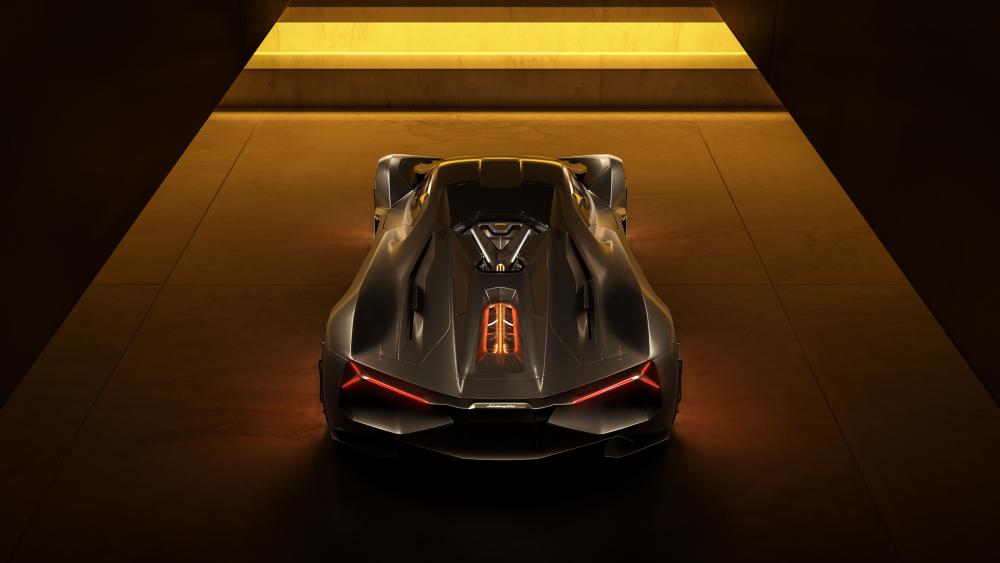 Lamborghini Terzo Millennio the Shadow Beast wallpaper