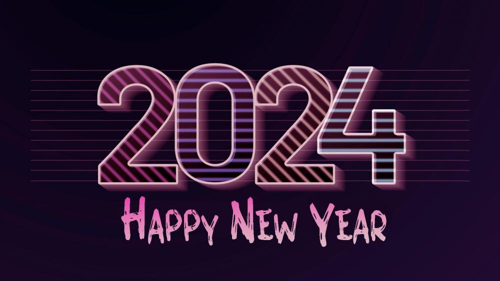 2024 New Year Celebration wallpaper