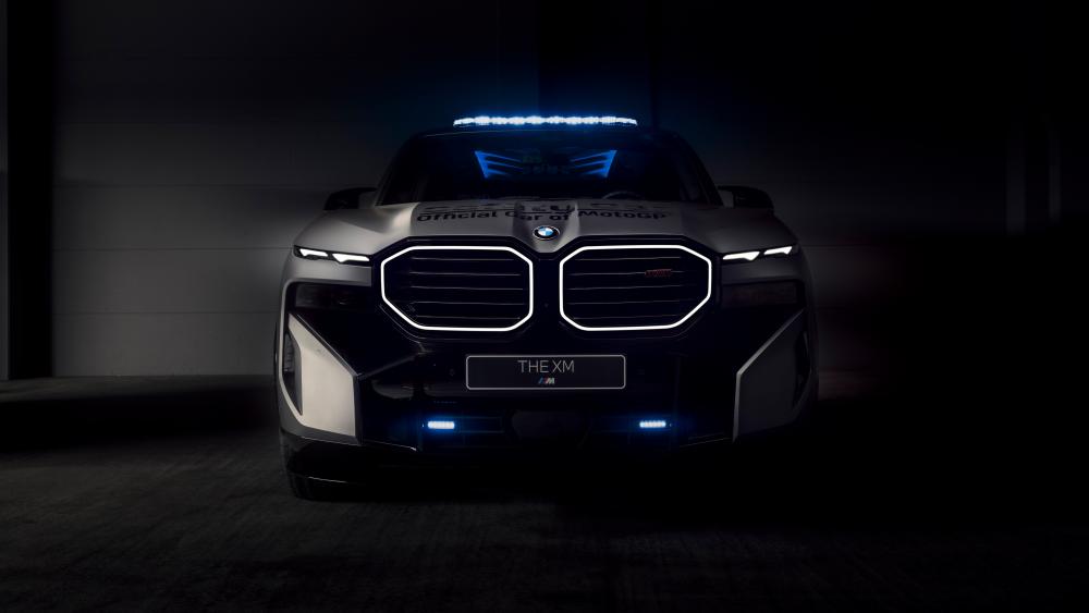 Mystic BMW XM Vision in the Shadows wallpaper
