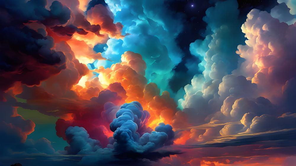 Surreal Sky Dreamscape wallpaper