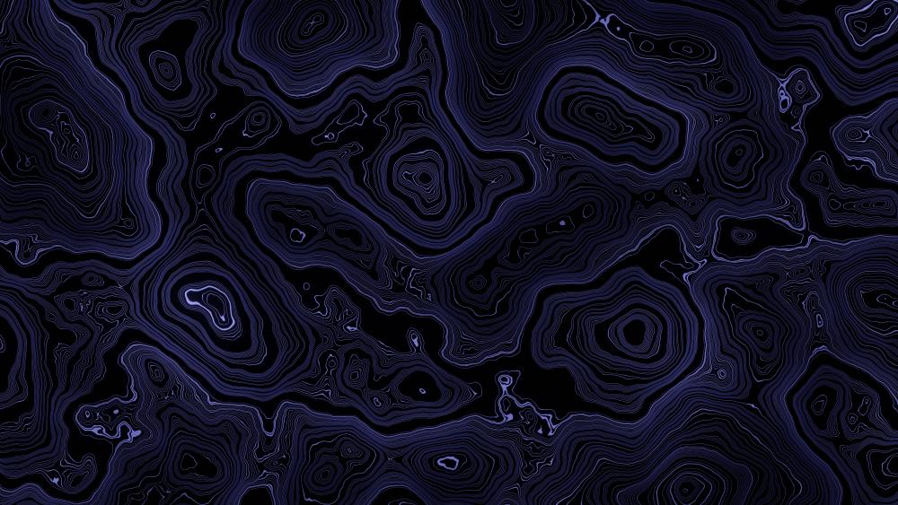 Abstract Navy Swirls Digital Art wallpaper