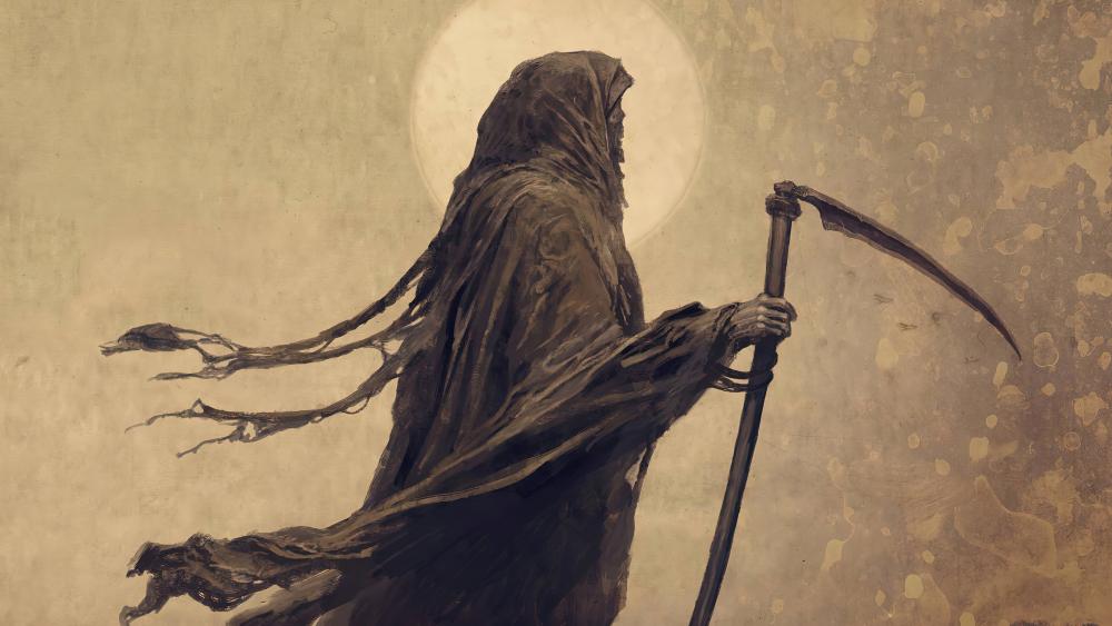 Mystical Reaper in Twilight wallpaper