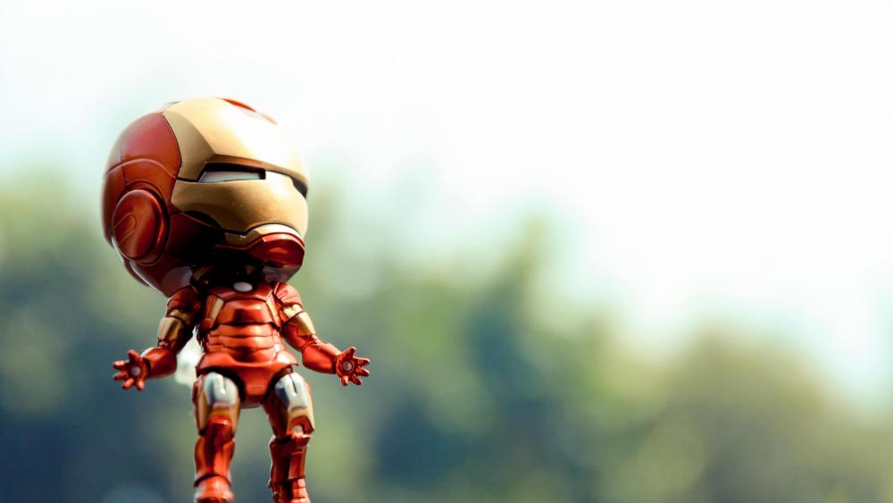 Heroic Iron Man Toy wallpaper