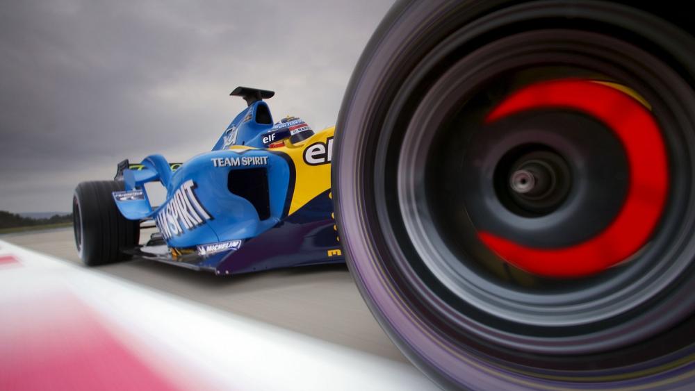 Speeding Formula One Power wallpaper