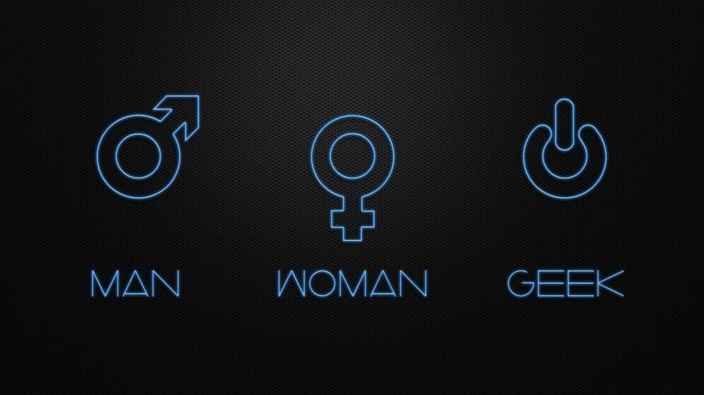Sleek Gender Symbols wallpaper
