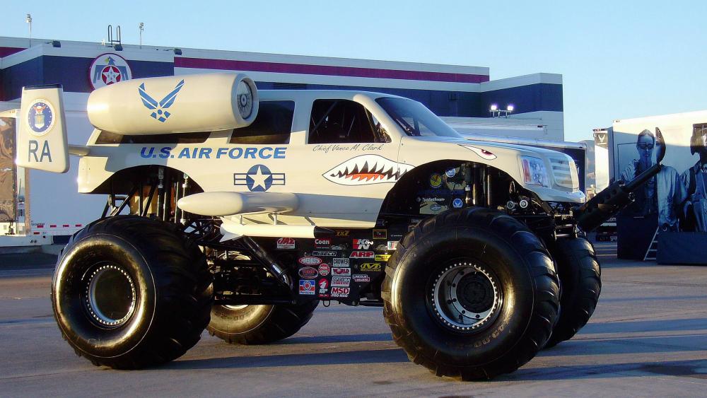 U.S. Air Force Monster Truck Show of Power wallpaper