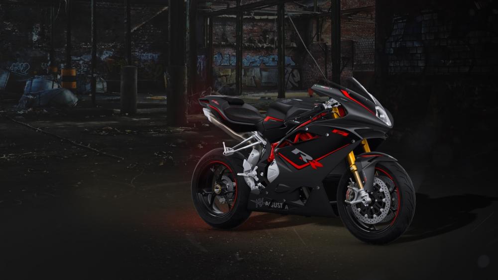 Midnight Prowess of MV Agusta F4 RR wallpaper