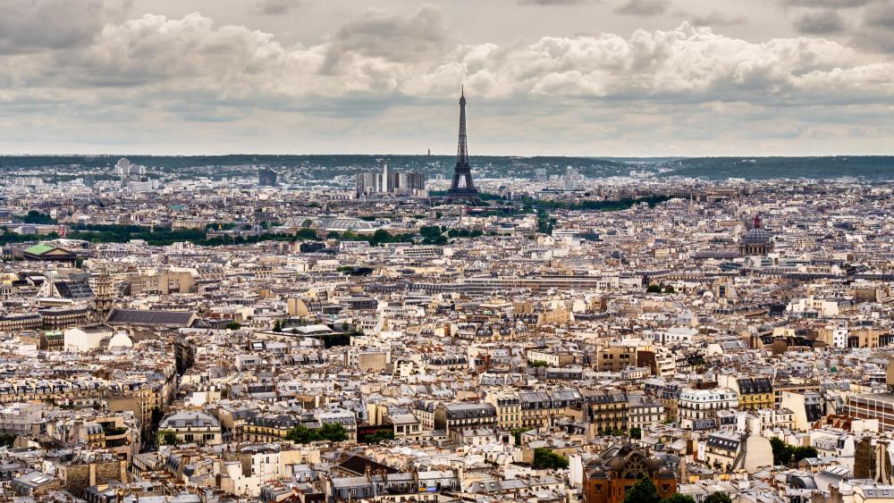 View from Montmartre wallpaper