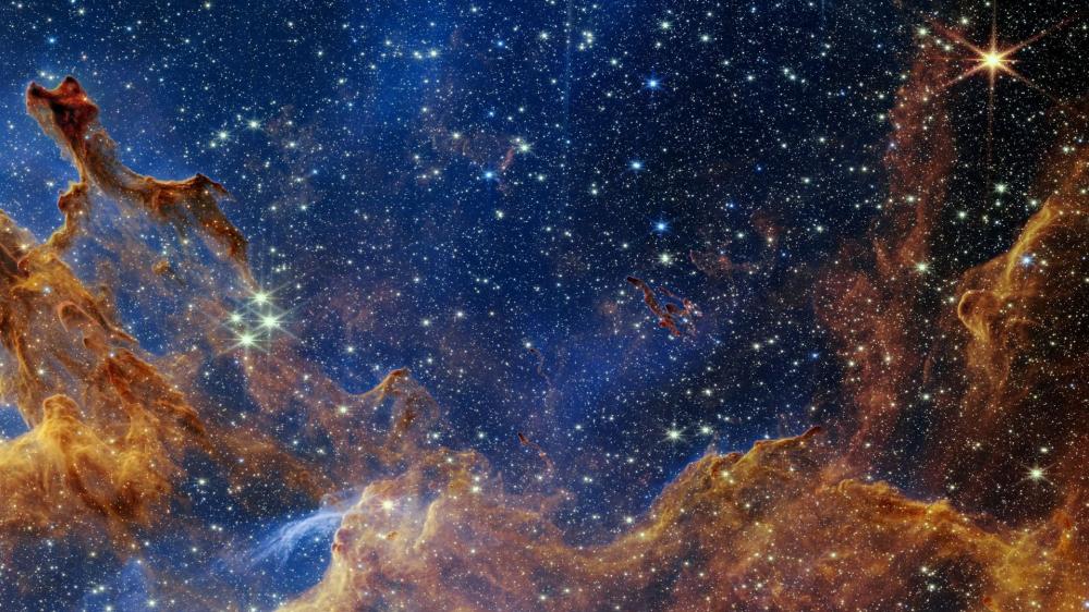Eagle Nebula's Cosmic Majesty wallpaper