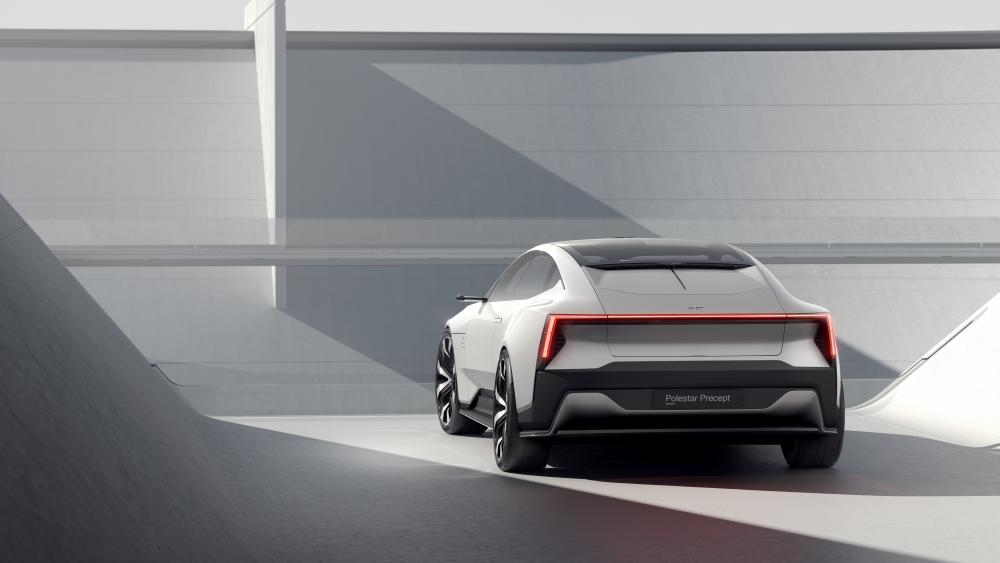 Polestar Precision Concept Car in 8K wallpaper