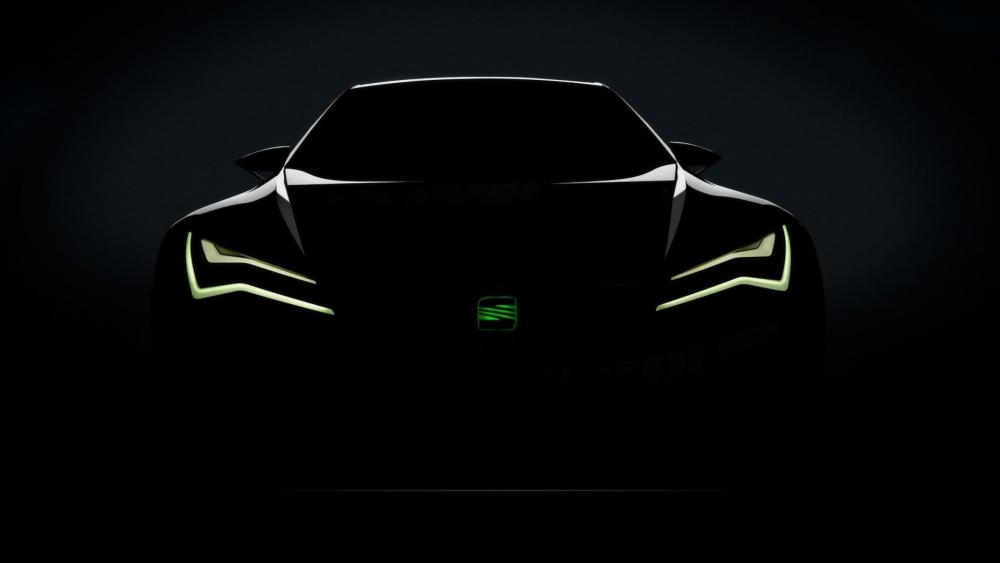 Mysterious Silhouette of the Seat IBE Concept wallpaper
