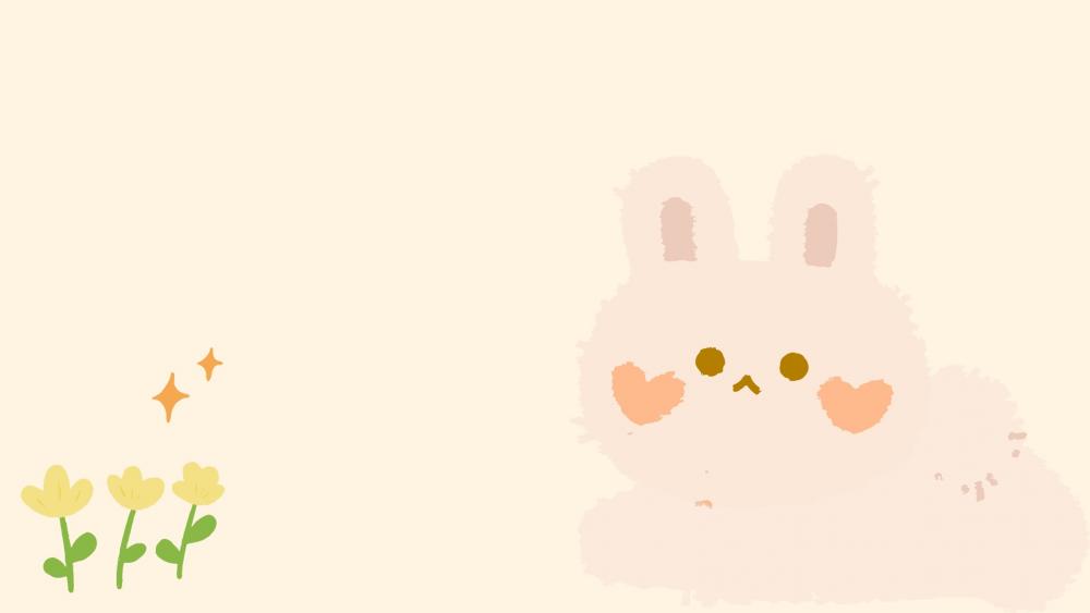 Cute bunny wallpaper