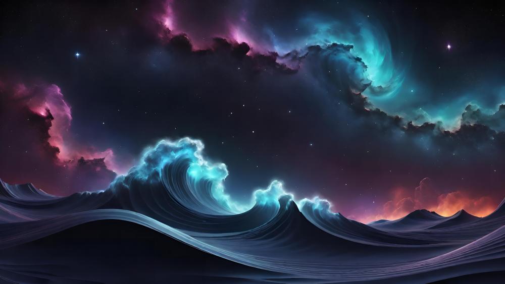 Celestial Sea of Dreams wallpaper
