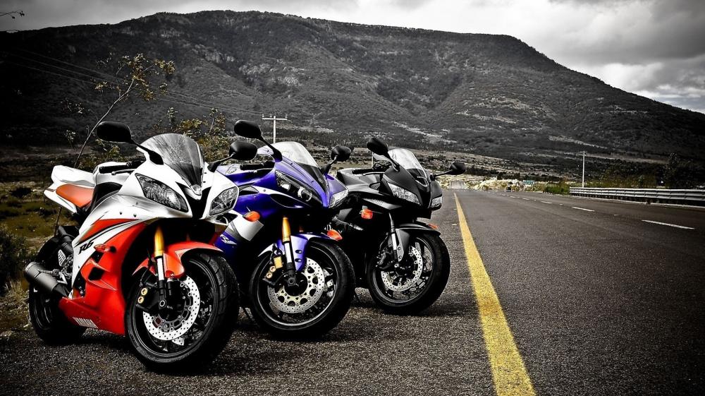 Motorcycles Ready for Adventure wallpaper