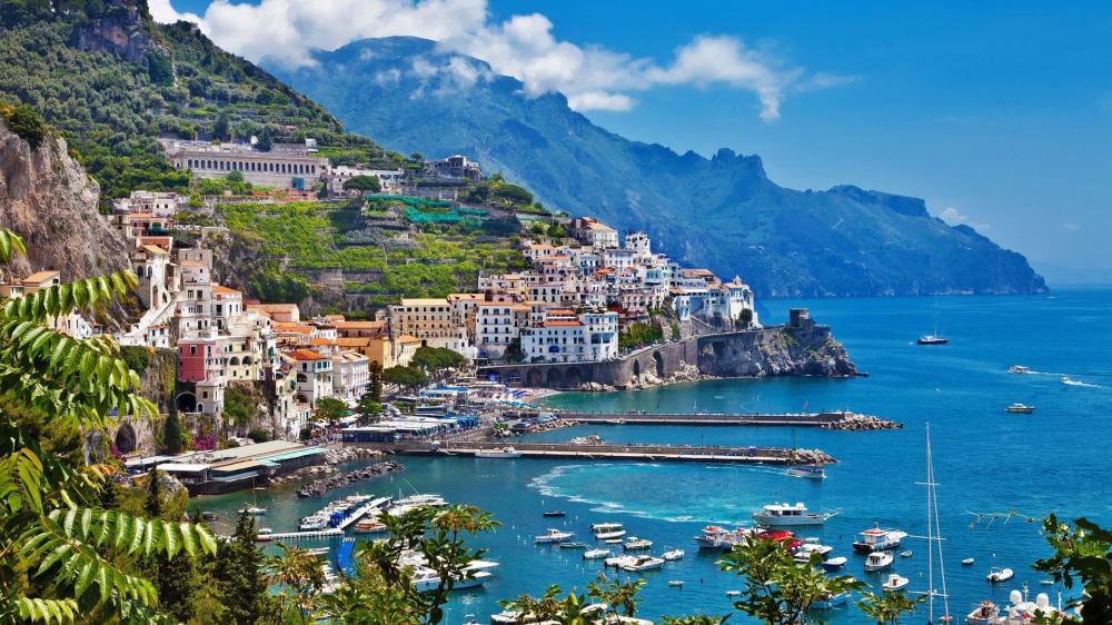 Amalfi Coast Serenity wallpaper