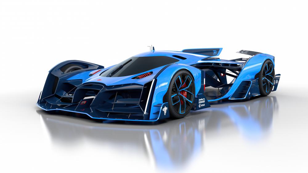 Bugatti Vision Le Mans concept wallpaper