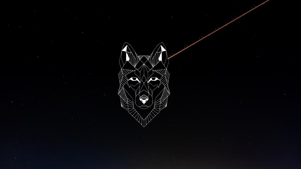 Space Wolf wallpaper