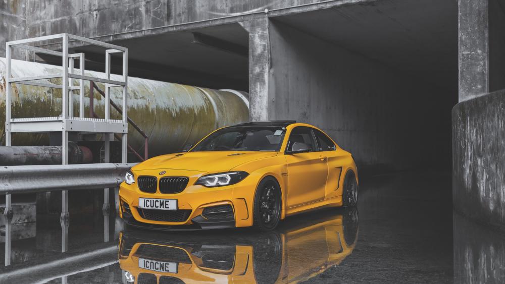 Manhart-Tuned BMW M2 Dominates Industrial Scene wallpaper
