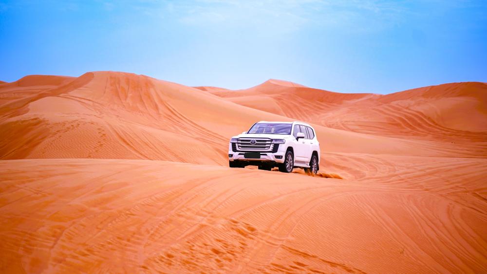 Desert Drive Adventure wallpaper