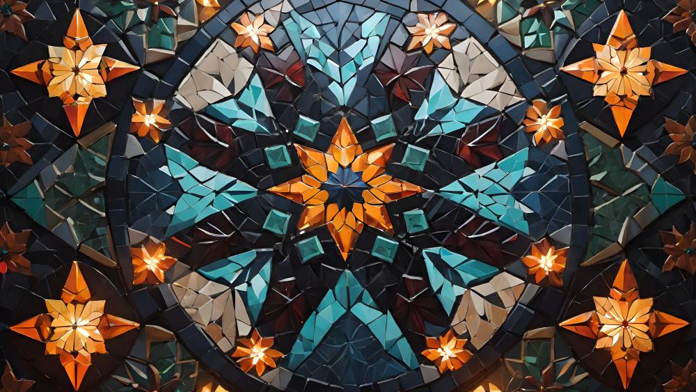 Kaleidoscopic Mosaic Reverie wallpaper