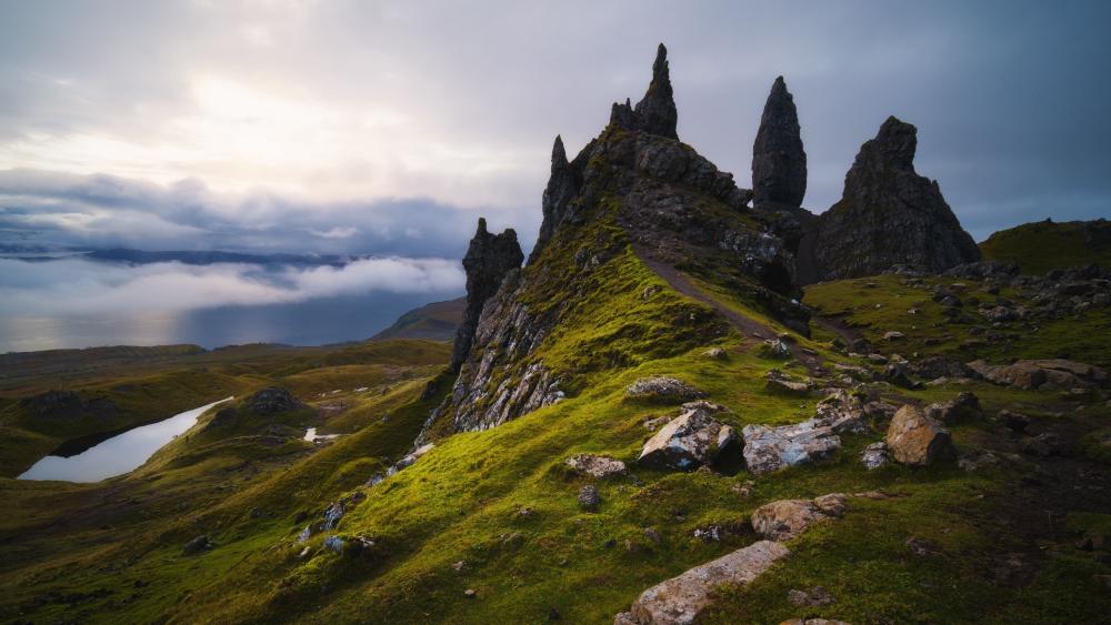 Majesty of The Storr on Isle of Skye wallpaper