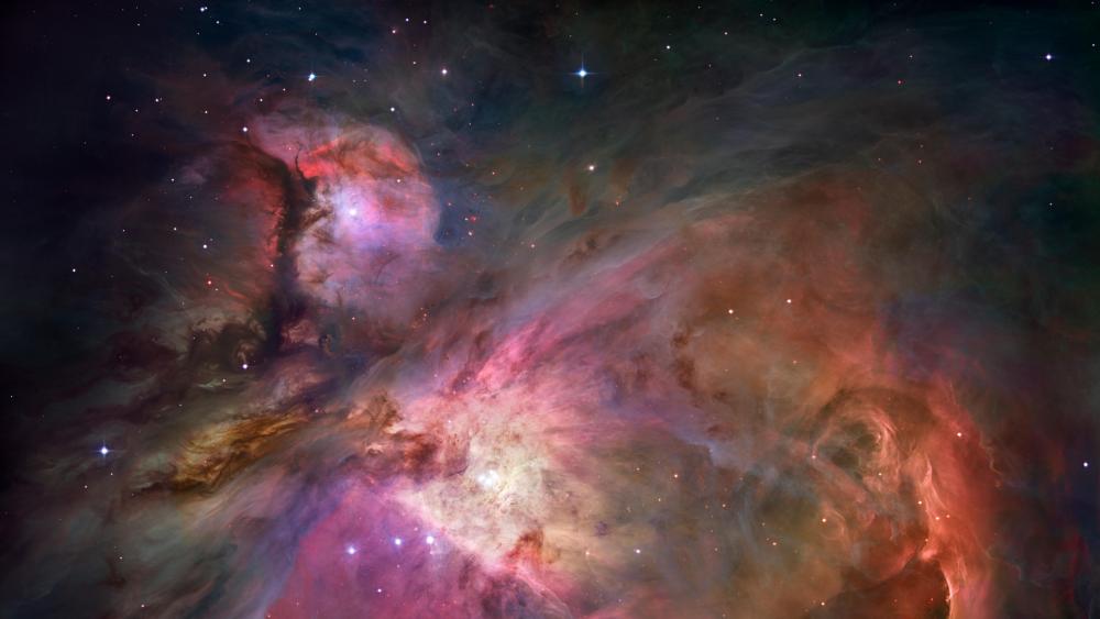 Majestic Views of the Orion Nebula in Vivid 8K wallpaper