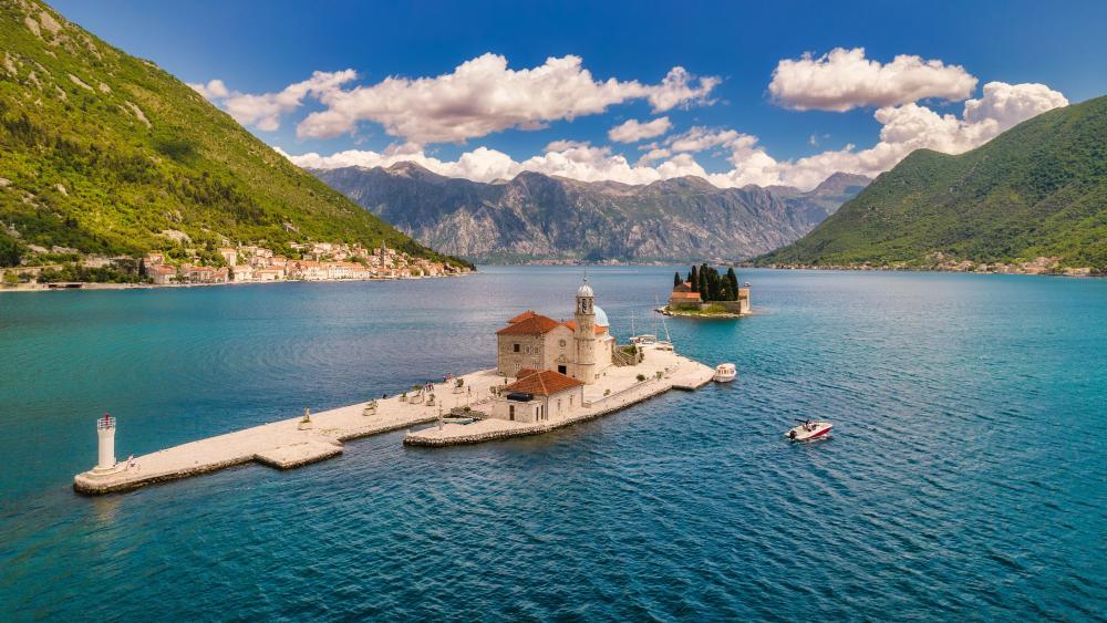 Serene Beauty of Montenegro's Coastal Gems wallpaper