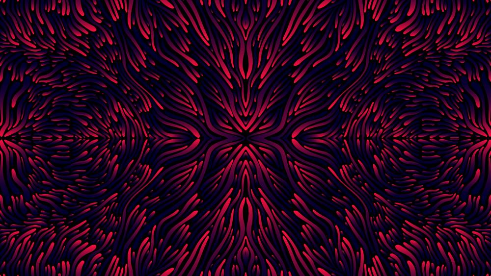 Psychedelic Symmetry wallpaper