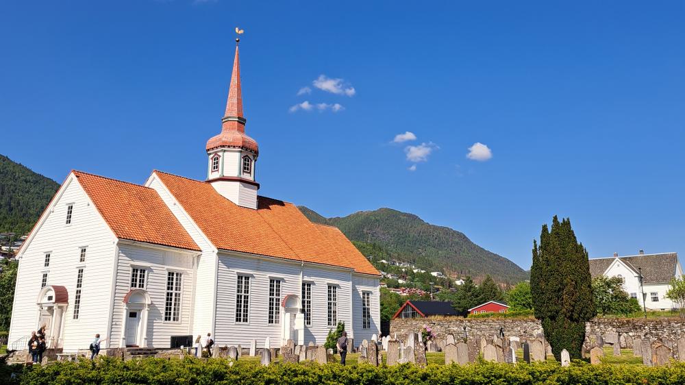 Church in Norway  wallpaper