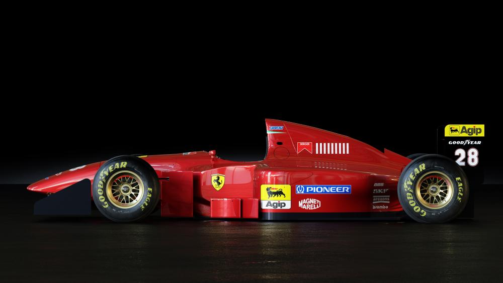 Ferrari 412 T1 on Display in 4K wallpaper
